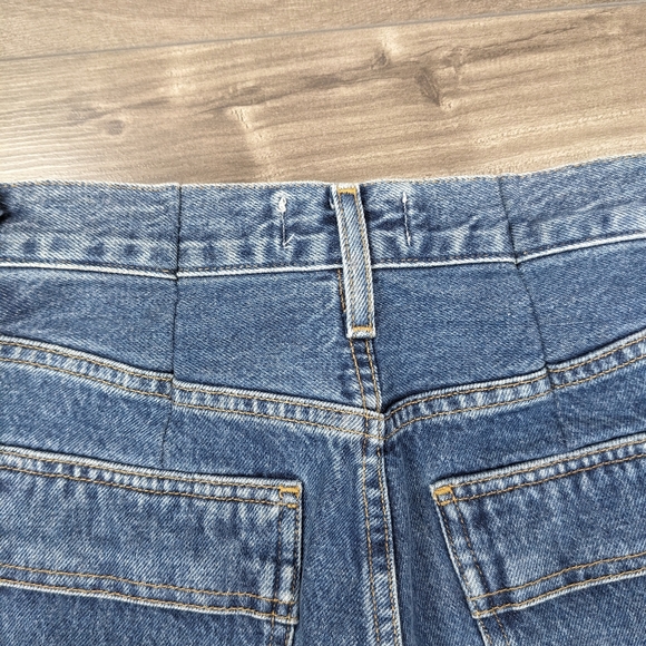 Agolde Cooper Cargo Utility Regulation Organic Cotton Blue Denim Jeans Size 23 - Picture 12 of 14